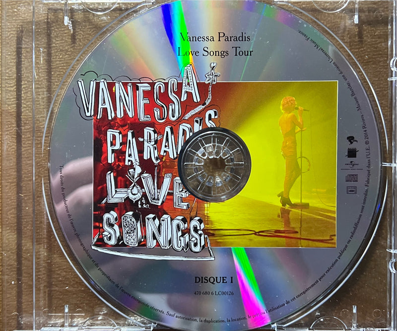Vanessa Paradis - 2 CD - Love Songs Tour (VG+/M)