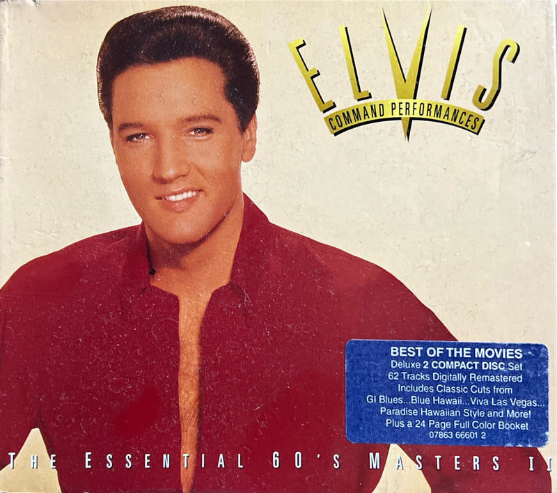 Elvis Presley - The Essential 60's Masters II 2 CD Album (VG+/VG+)