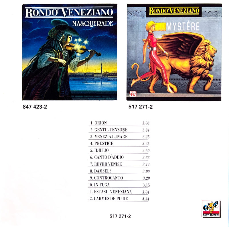 Rondò Veneziano CD Prestige (NM/NM)