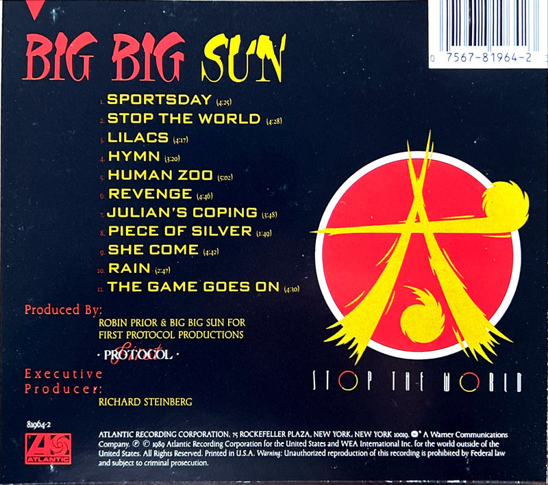 Big Big Sun CD Stop The World (NM/VG+)