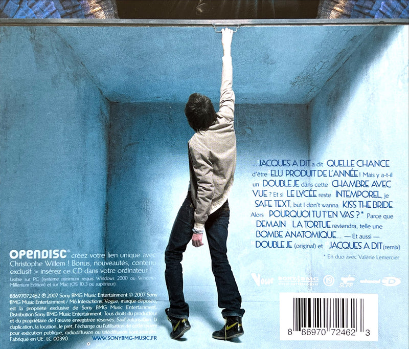 Christophe Willem CD Inventaire (NM/M)