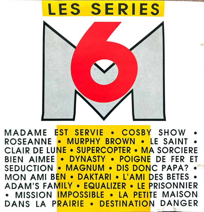 Compilation CD Les Séries M6 (NM/NM)