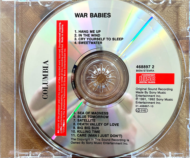 War Babies CD War Babies (VG+/NM)