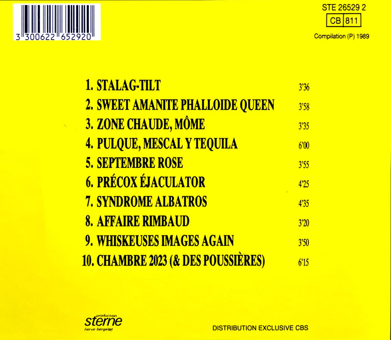 Thiefaine CD Thiéfaine 84.88 Enregistrements Originaux (NM/NM)
