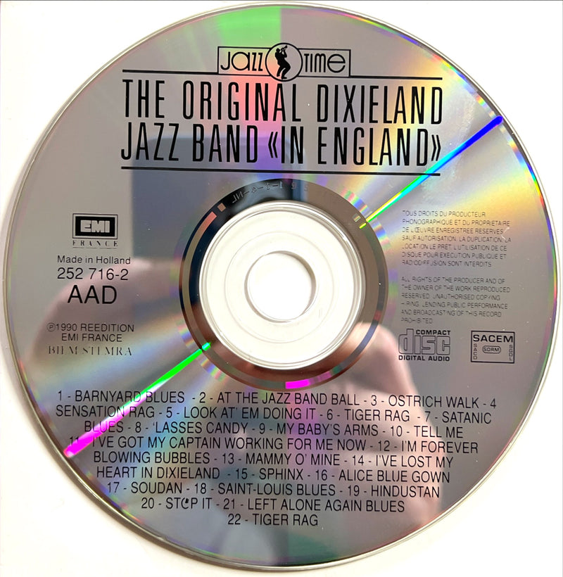 The Original Dixieland Jazz Band CD The Original Dixieland Jazz Band "In England" (M/M)