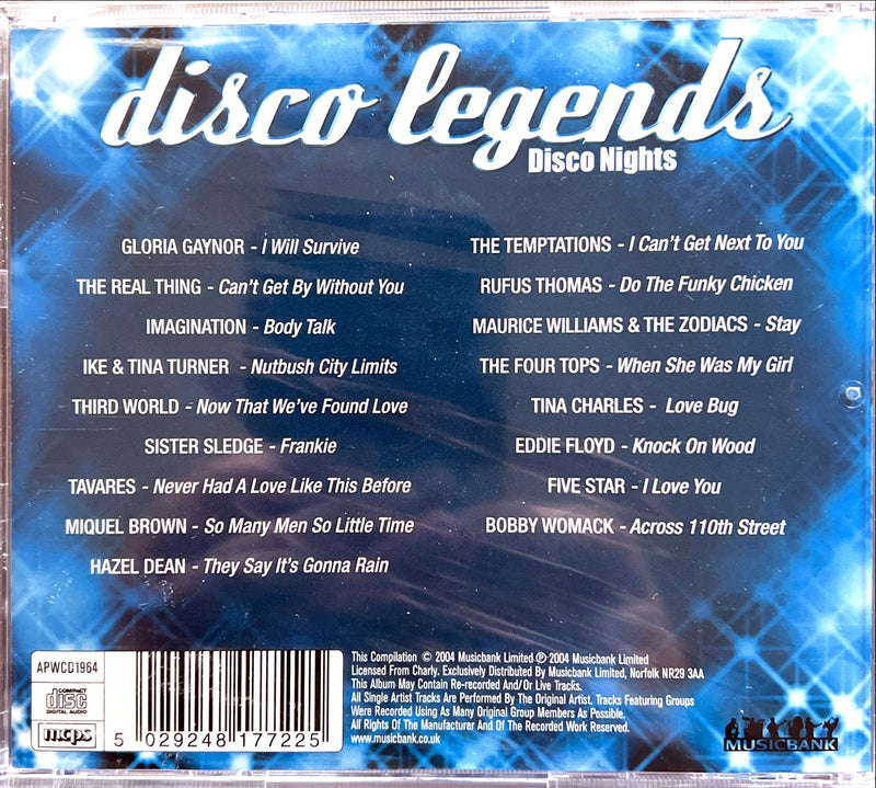 Compilation CD Disco Legends - Disco Nights (M/M - Scellé)