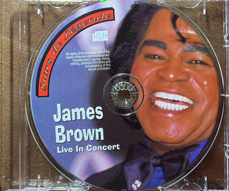 James Brown - CD - Live In Concert (NM/NM)