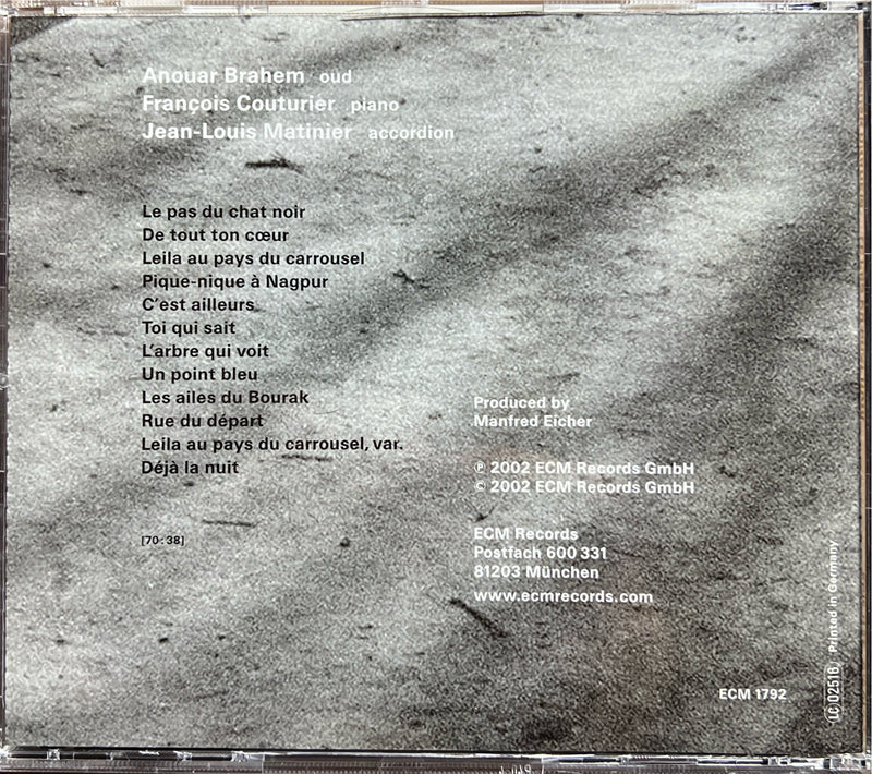 Anouar Brahem - CD - Le Pas Du Chat Noir (M/M)