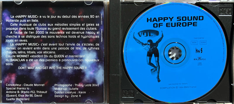 Compilation - CD - Happy Sound Of Europe Vol. 1 (NM/NM)