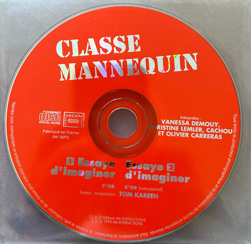 Classe Mannequin CD Single Essaye d’imaginer (M/M)