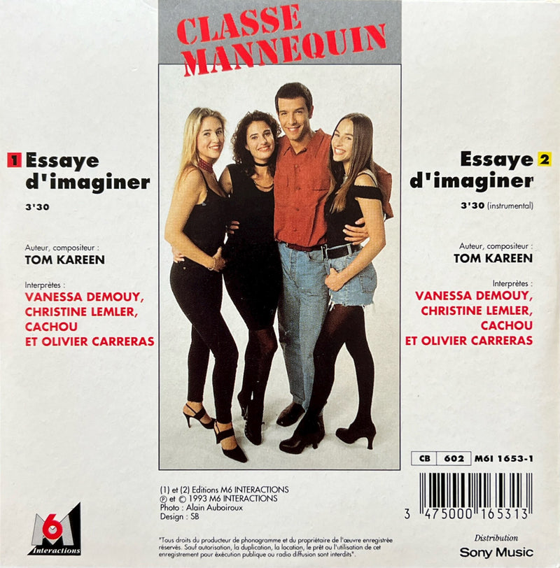 Classe Mannequin CD Single Essaye d’imaginer (M/M)