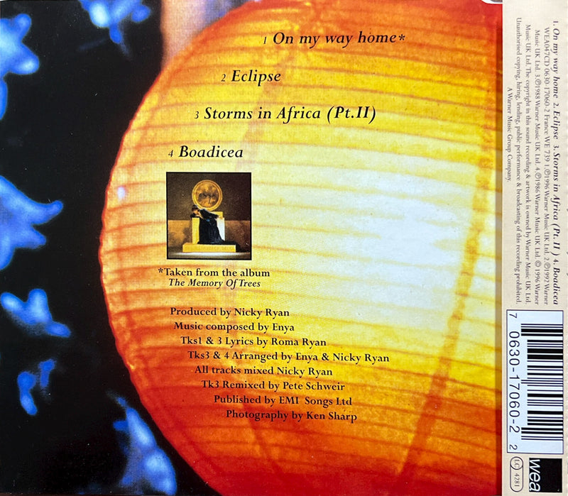 Enya CD Maxi On My Way Home 1996 (NM/M)