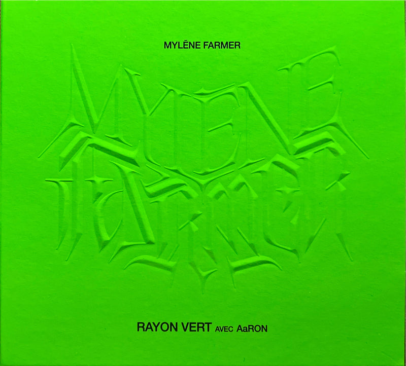 Mylène Farmer Maxi CD Rayon Vert avec AaRON (M/M)