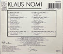 Klaus Nomi - CD - Klaus Nomi (NM/NM)