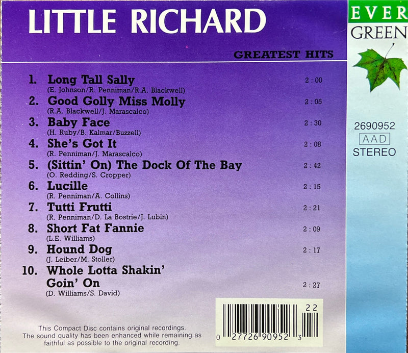 Little Richard - CD - Greatest Hits (M/NM)
