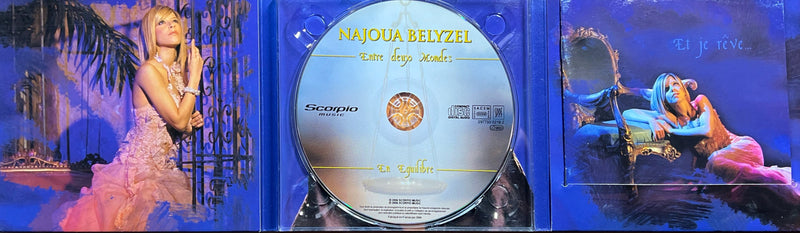 Najoua Belyzel - CD - Entre Deux Mondes (NM/VG+)