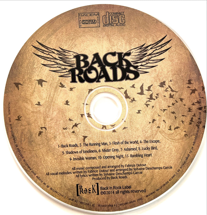 Back Roads CD Back Roads (NM/VG+)