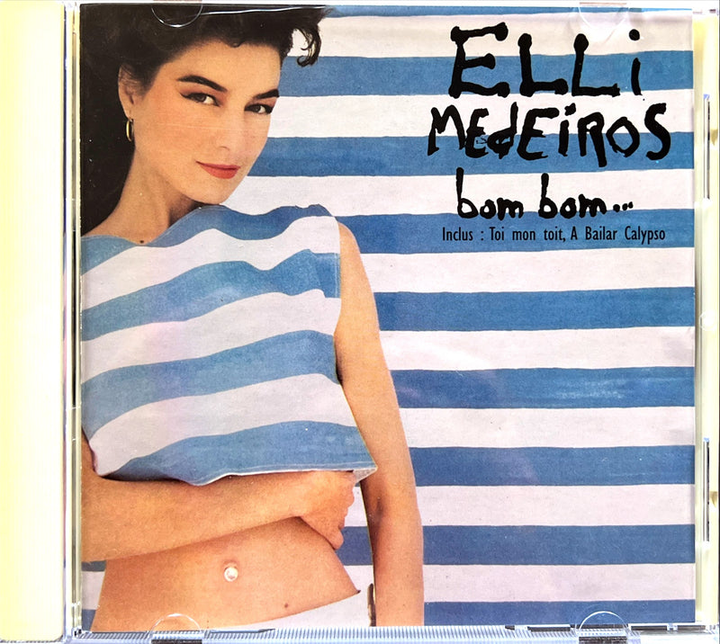 CD Elli Medeiros "Bom Bom" - Hits "Toi mon toit", "A Bailar Calypso" (NM/VG+)