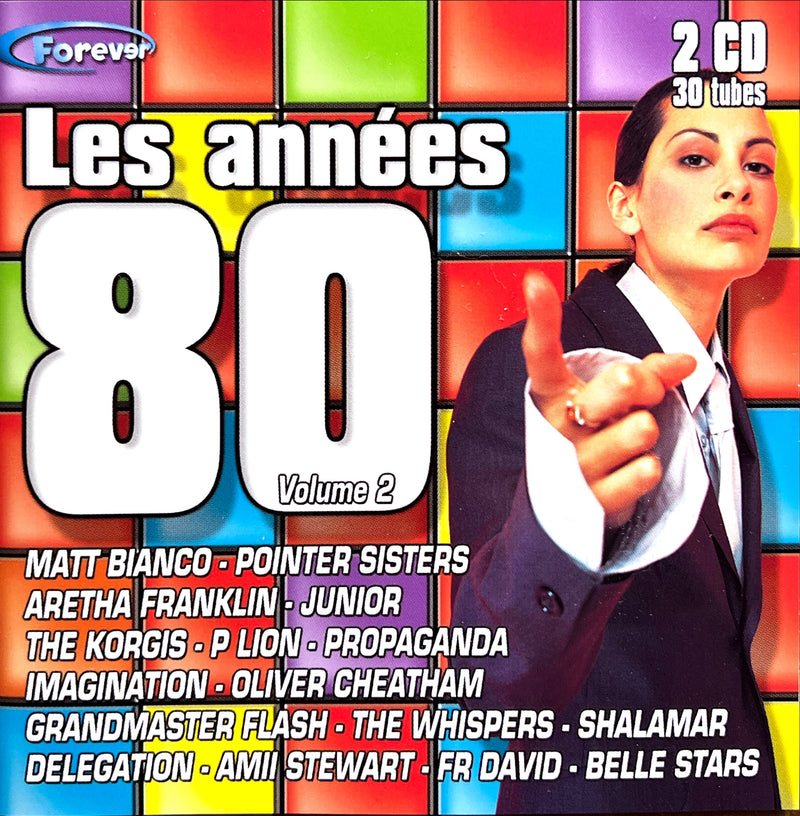 Compilation 2xCD Les Années 80 - Volume 2 (VG+/M)