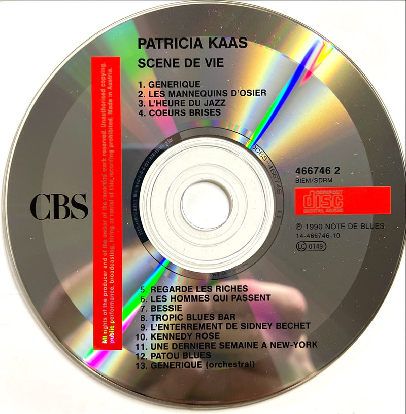 Patricia Kaas CD Scène De Vie (M/M)