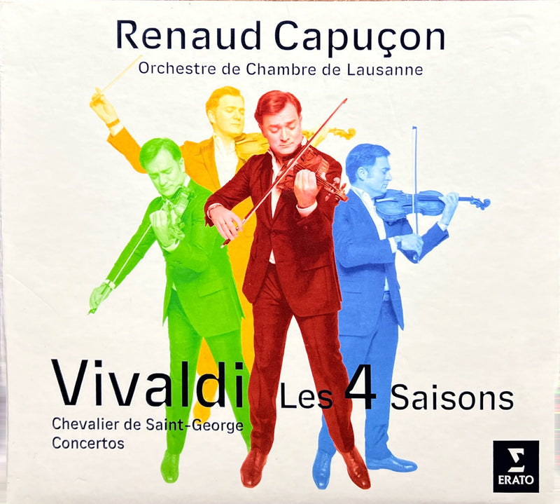 Vivaldi CD Les 4 Saisons / Capuçon, Chevalier de Saint-George (M/NM)