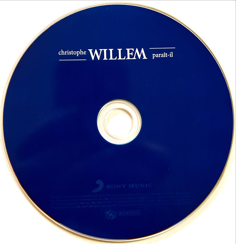 Christophe Willem CD Paraît-il (M/NM)