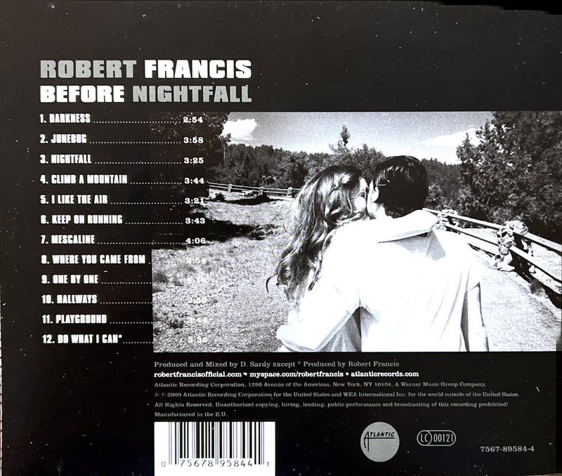 Robert Francis CD Before Nightfall (VG+/M)