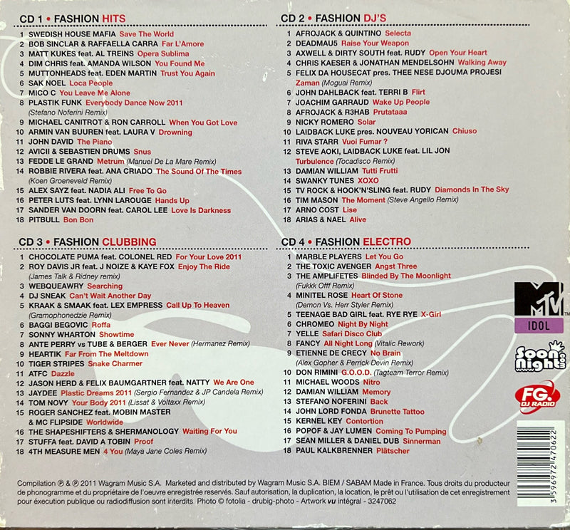 Compilation 4CD - Fashion Floor - Dancefloor Music (VG+/VG)