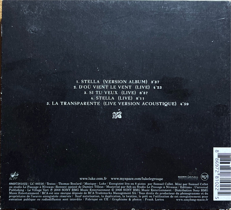 Luke - CD - Stella EP Live (NM/NM)