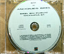 Jacques Brel CD Brel En Public - Olympia 61 (M/VG+)