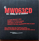 DJ Shadow - Maxi CD - High Noon (NM/VG+)