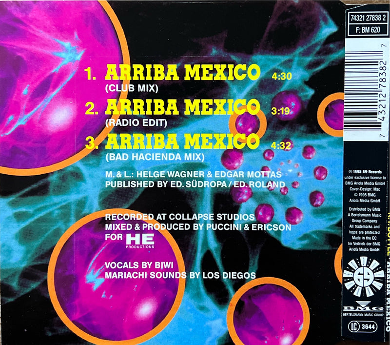 K.T. Bottle - Maxi CD - Arriba Mexico (NM/NM)