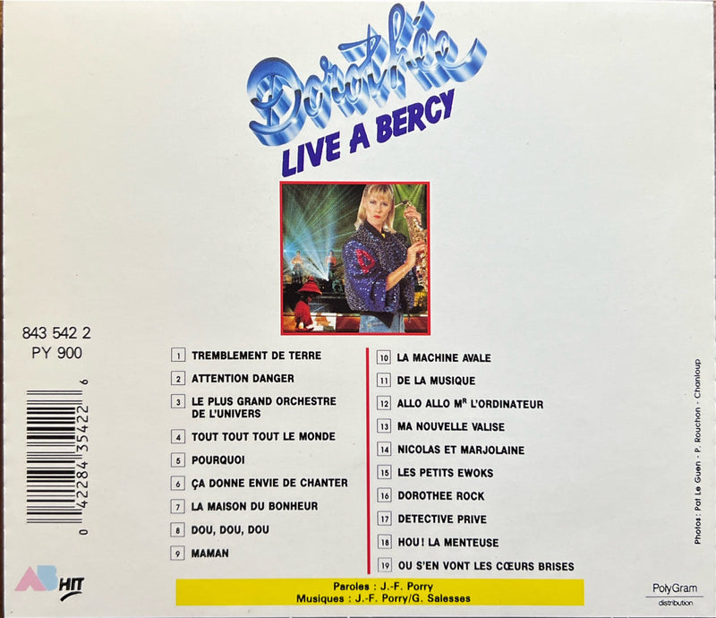 Dorothée - CD - Live À Bercy (VG+/G+)