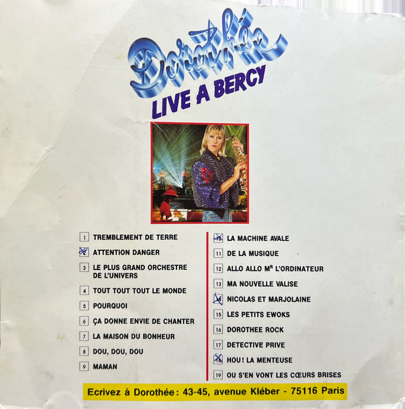 Dorothée - CD - Live À Bercy (VG+/G+)