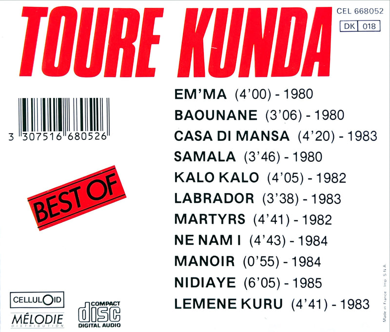 Toure Kunda CD Best Of (NM/NM)