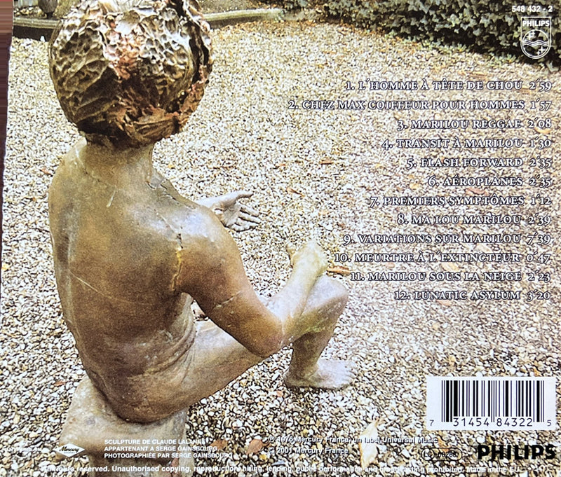 Serge Gainsbourg - CD - L'Homme À Tête De Chou (VG+/M)