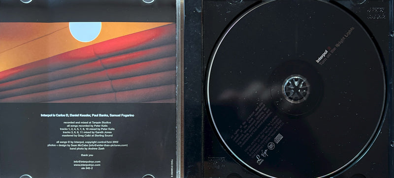 Interpol - CD - Turn On The Bright Lights (M/VG+)