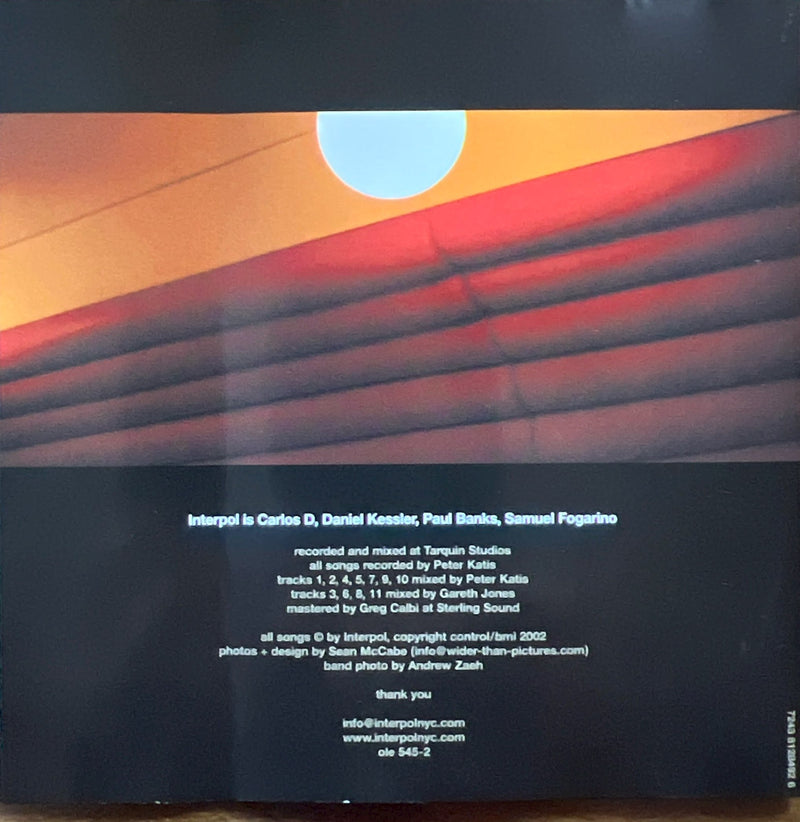 Interpol - CD - Turn On The Bright Lights (M/VG+)