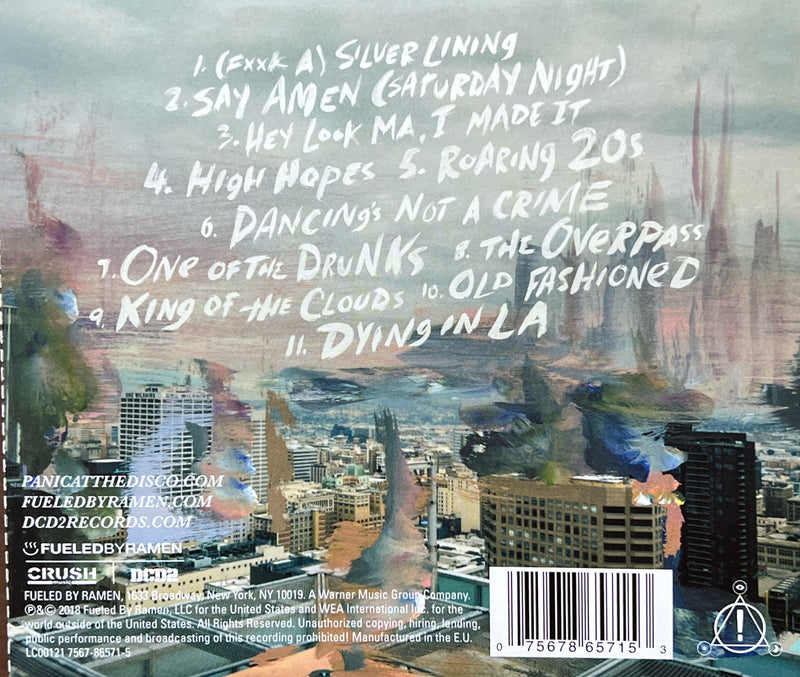 Panic! At The Disco - CD - Pray For The Wicked (NM/NM)