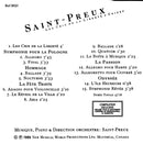 Saint-Preux - Les Cris De La Liberté - Album CD - ASP 1989 (M/NM)