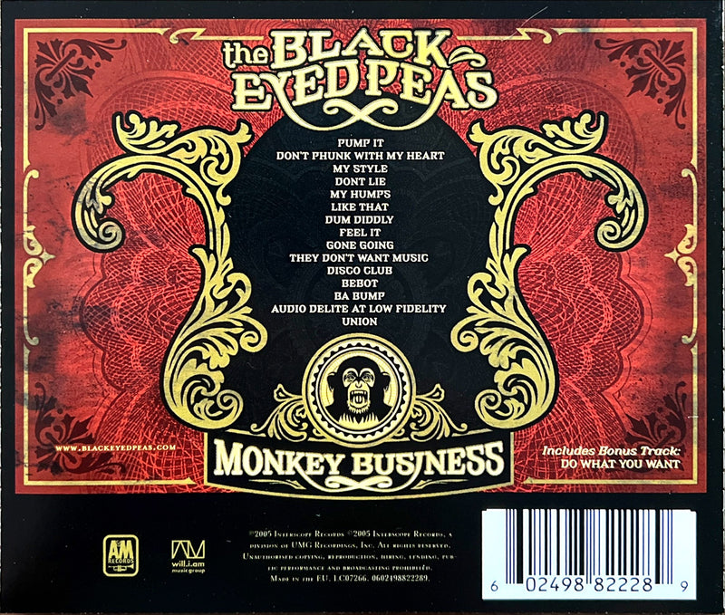 The Black Eyed Peas CD Monkey Business (NM/NM)