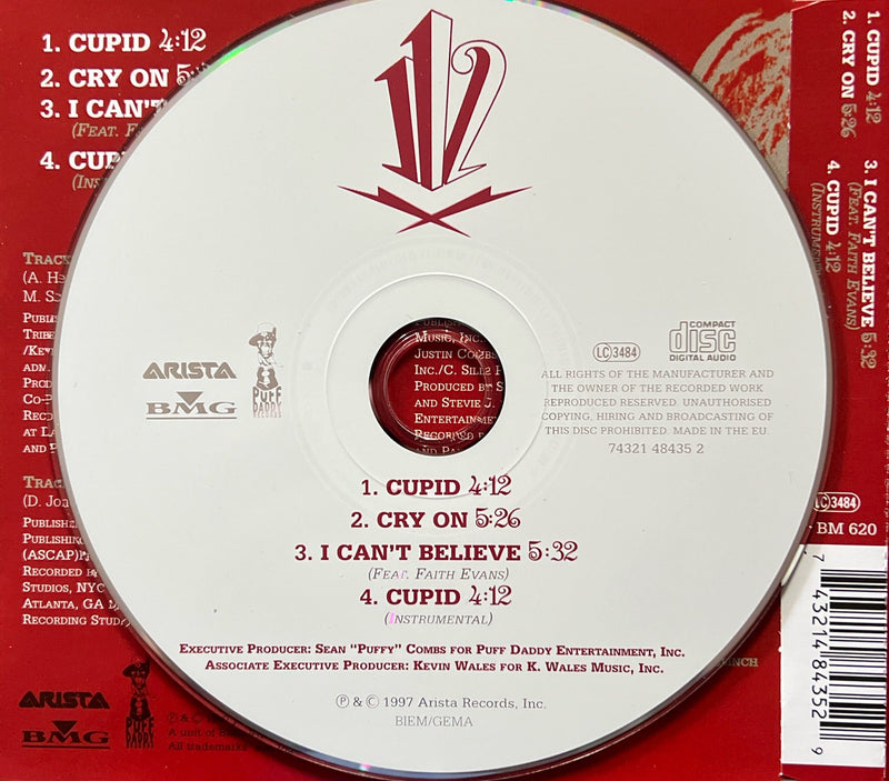 112 CD Maxi "Cupid" 1997 Arista BMG (NM/M)