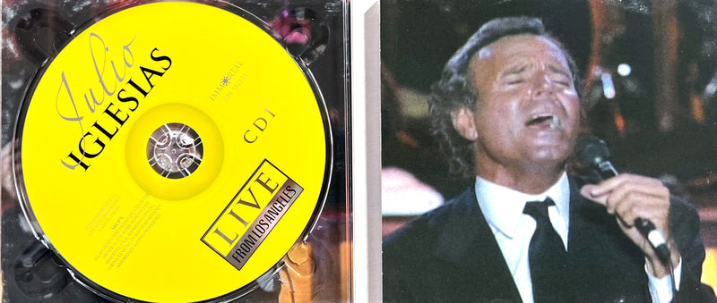 Julio Iglesias 2xCD Live From Los Angeles (M/VG+)