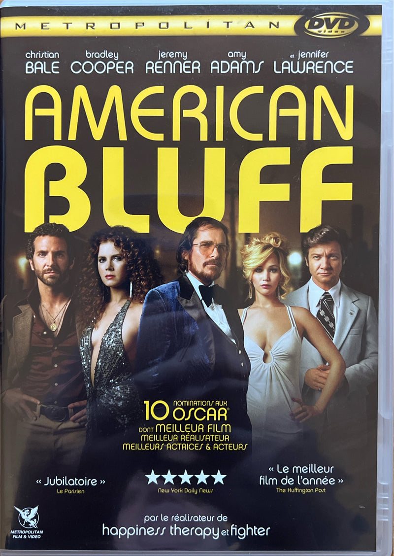 DVD - American Bluff (American Hustle) - Édition Métropolitan (M/M)