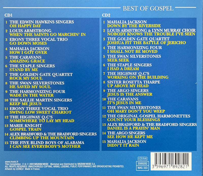 Best Of Gospel - 2 CD - Compilation (M/M)