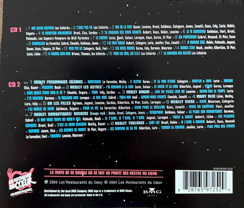 Les Enfoirés - 2CD - Dans L’Espace (NM/M)