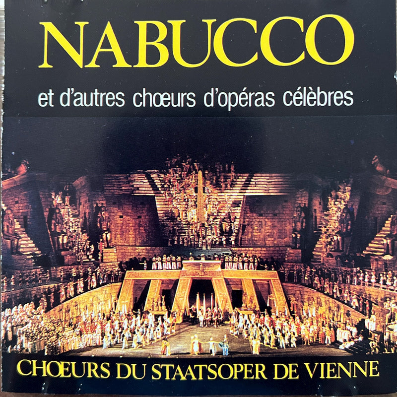 Nabucco et autres chœurs d’opéras célèbres CD Chœurs du Staatsoper de Vienne (M/M)