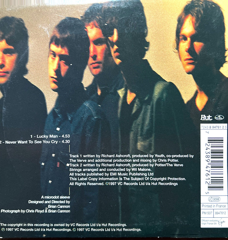 a cd cover with a group of young men