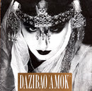 a black and white photo of a woman wearing a mask