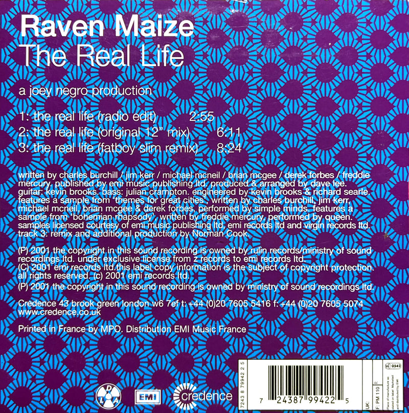 the back cover of the book the real life